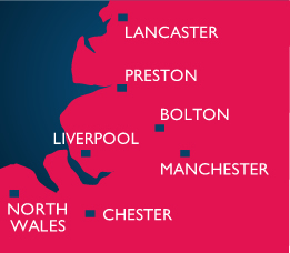 We work with firms across the North West